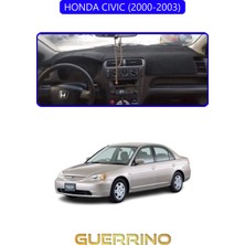 Guerrino Honda Cıvıc 2000-2003TORPİDO Koruma Halısı Mavi Kenar