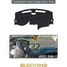 Guerrino Chevrolet Aveo 2006-2011 T250TORPİDO Koruma Halısı Gri Kenar