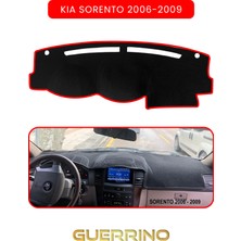 Guerrino Kia Sorento 2006-2009TORPİDO Koruma Halısı Kırmızı Kenar
