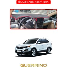 Guerrino Kia Sorento 2009-2015TORPİDO Koruma Halısı Kırmızı Kenar