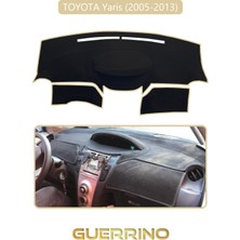 Guerrino Toyota Yaris (2005-2013)TORPİDO Koruma Halısı Bej Kenar