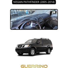 Guerrino Nissan Pathfinder 2005-2014TORPİDO Koruma Halısı Siyah Kenar