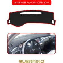 Guerrino Mıtsubıshı Lancer 2003-2006TORPİDO Koruma Halısı Kırmızı Kenar