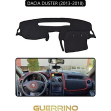 Guerrino Dacıa Duster 2013-2018TORPİDO Koruma Halısı Siyah Kenar