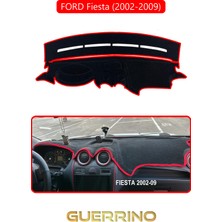 Guerrino Ford Fiesta (2002-2009)TORPİDO Koruma Halısı Kırmızı Kenar