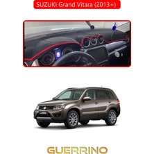 Guerrino Suzukı Grand Vitara (2013+) Torpido Koruma Halısı Kırmızı Kenar