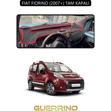Guerrino Fıat Fıorıno 2007+ Tam Kapalıtorpido Koruma Halısı Siyah Kenar