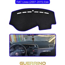 Guerrino Fıat Linea  2007-2015 Modellerine Uygun Eskitorpido Koruma Halısı Mavi Kenar