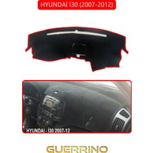 Guerrino Hyundai I30 2007-2012TORPİDO Koruma Halısı Kırmızı Kenar