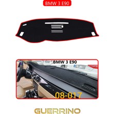 Guerrino Bmw 3 E90TORPİDO Koruma Halısı Kırmızı Kenar