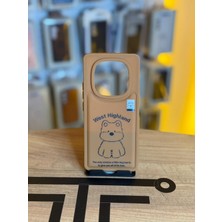 Avcı Teknoloji Market Redmi Note 14 Pro Uyumlu Sevimli Hayvan Figürlü Yumuşak Silikon Telefon Kılıfı