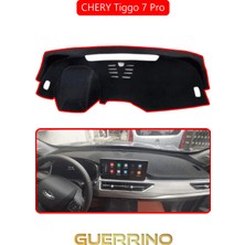 Guerrino Chery Tiggo 7 Pro Torpido Koruma Halısı Kırmızı Kenar