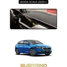 Guerrino Skoda Scala - Kamıq 2020+TORPİDO Koruma Halısı Siyah Kenar