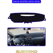 Guerrino Dacıa Duster 2010-2016TORPİDO Koruma Halısı Mavi Kenar