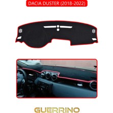 Guerrino Dacıa Duster 2018-2022TORPİDO Koruma Halısı Kırmızı Kenar