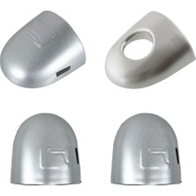 Renault Megan 2 Için Dış Kapı Kolu Anahtar Deliği Kapağı Seti Gri