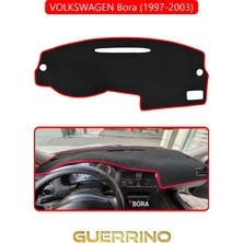 Guerrino Volkswagen Bora (1997-2003) Torpido Koruma Halısı Kırmızı Kenar