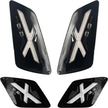 Vespa Gts-Gtv Sinyal Takımı *siyah* X-V3 (2023- ) / X-Storm