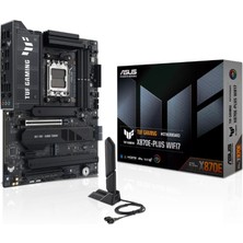Tuba Toptaş Asus Tuf Gamıng X870E-PLUS Wıfı7 Ddr5 8000MT/S 1xhdmı 2xusb 4xm.2 Am5 Atx (Amd Am5 9000/8000/7000 Se