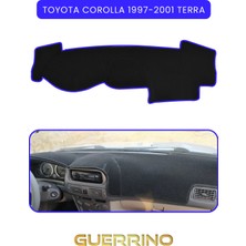 Guerrino Toyota Corolla (1997-2001) Terratorpido Koruma Halısı Mavi Kenar