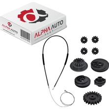 Mercedes Vito W639 Için Sağ Orta Yan Sürgülü Kapı Tamir Seti