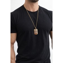 Boncadas Çelik Dualı Kolye