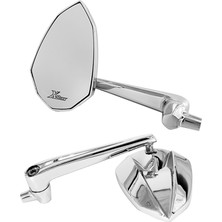 Vespa Gts-Gtv-Primavera-Sprint  Ayna Kısa Tip *krom* Takım  (2023- ) / X-Storm