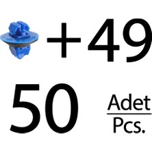 Toyota Tacoma Için Yan Kaplama Klips- 50 Adet