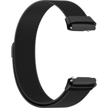 Gpack Xiaomi Redmi Watch 3 Active Kordon Metal Hasır Siyah