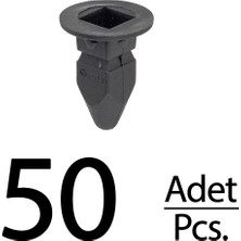 Volkswagen Audı Için Tampon ve Çamurluk Önlüğü Vida Tutucu Klips - 50 Adet