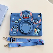 MobaxAksesuar Samsung Galaxy Tab A7 10.4 T500 T505 T507 Kılıf Cute Dolls Standlı Eğlenceli 3D Karekterli Çocuk Kılıfı