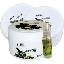 Muzicevi Krem 3ADET Bölgesel Bakım Relax Kremi 125 ml + Yanında Hediye 30 ml Çörek Otu Yağı