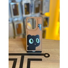 Avcı Teknoloji Market Redmi Note 13 Pro Uyumlu Sevimli Hayvan Figürlü Yumuşak Silikon Telefon Kılıfı