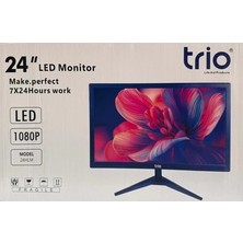 Tuba Toptaş Trio 24 TR-24WS 3ms 75Hz Vga+Hdmı Fhd LED Monıtor