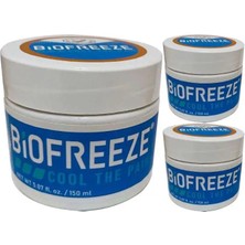 Süper Biofreeze Cool Masaj Kremi 3X150 ml