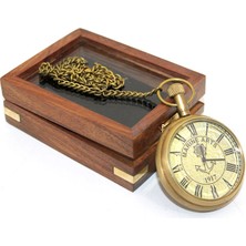 İlk El Grup Ahşap Kutulu Köstekli Saat NI4346