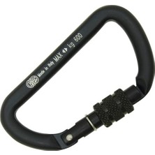 Kong Italy Kong Mini D Screw – Ultra Kompakt Vidalı Kilitli Alüminyum Karabina (Italya Üretimi) 751EA0NNNKK