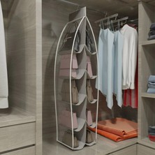 Sylar 10 Gözlü Çanta Askılığı Dolap Içi Düzenleyici Organizer Askılı Çantalık