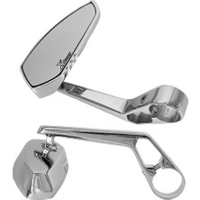 Vespa Gts-Gtv-Lx-Et4-Primavera-Sprint Gidon Aynası *krom* Takım   / X-Storm