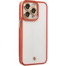 Uravas Store Iphone 13 Kılıf Liva Lens - Kırmızı