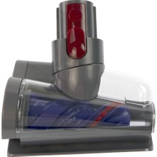 Supervac Dyson V12 Detect Slim Dikey Süpürge ile Uyumlu Mini Türbin Başlık Anti-Tangle