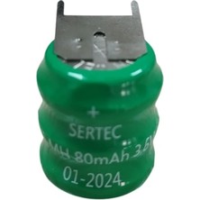 İlk El Grup 3.6V 3S1P 80 Mah 3 Pin Nı-Mh Buton Pil Iegtgrs-34