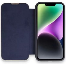 Uravas Store Iphone 14 Kılıf Dolpin Kapaklı - Lacivert