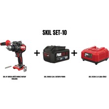 Skil Skıl Set-10 (Skıl Xp 3085CA Akülü Darbeli Matkap Vidalama+Skıl 3104AA 4,ah Li Batarya Promo+Skıl 3122AA 2,4 A Şarj Cihazı)