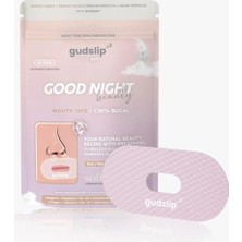 Gudslip® Ipek Ağız Bandı - Üstün Kalitede Ultra Ince Ipek, Burun Solunumunu ve Dinlenmeyi Iyileştirir Daha Derin Bir Uykuyla Yenilenmiş Uyanın