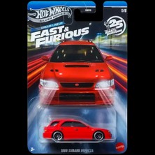 Hot Wheels Fast And Furious 1999 Subaru Impreza Silver Series Diecast Araba