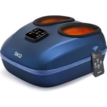 Nuvvo Skg YS100 Isıtmalı Ayak Masaj Aleti | Uzaktan Kumandalı | 360° Shiatsu & Hava Basıncı | Plantar Fasiit & Nöropati Rahatlatıcı | Ev ve Ofis Kullanımı | 47 Numaraya Kadar Uyumlu