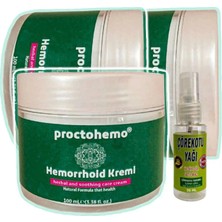Süper Proctohemo Masaj Bakım Kremi 3X100 Ml+30 ml Çörek Otu Yağ ile