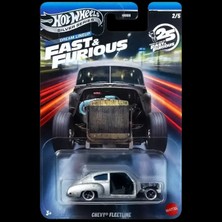 Hot Wheels Fast And Furious Chevy Fleetline Silver Series Metal Araba