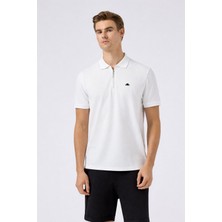 Ellesse M-6SM5048-OF Erkek Polo Yaka Beyaz Tshirt